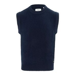 Firetrap Mens Crew Neck Sleeveless Sweater Vest / Navy